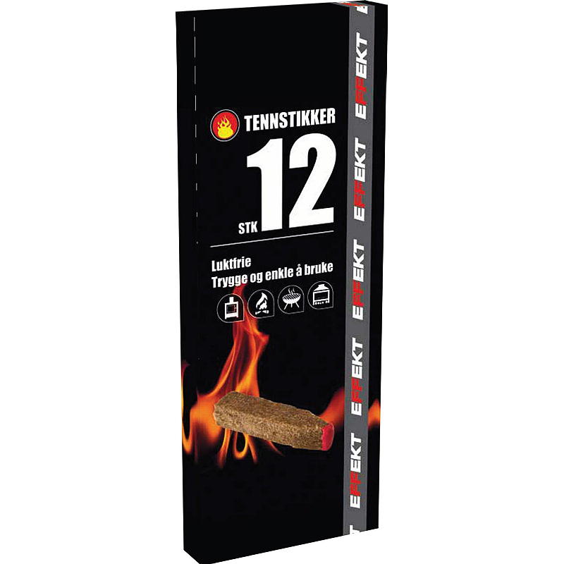 Effekttändare passar 12-pack