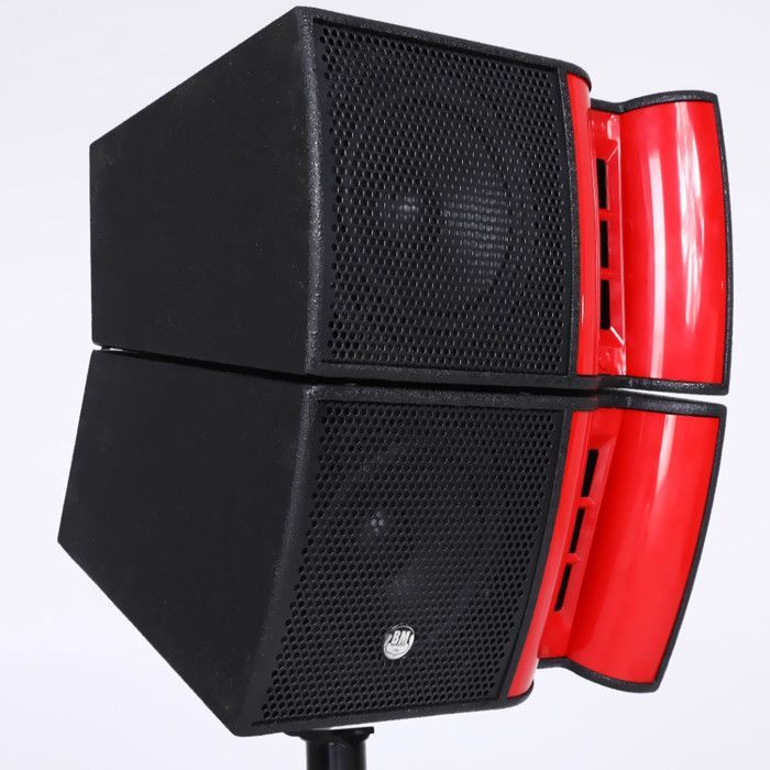 Pack Sonorisation DJ complet 1200W BM SONIC, Salle des fêtes, 2 Enceintes, SUB 38cm USB/Bluetooth, Supports Câbles, Light LED