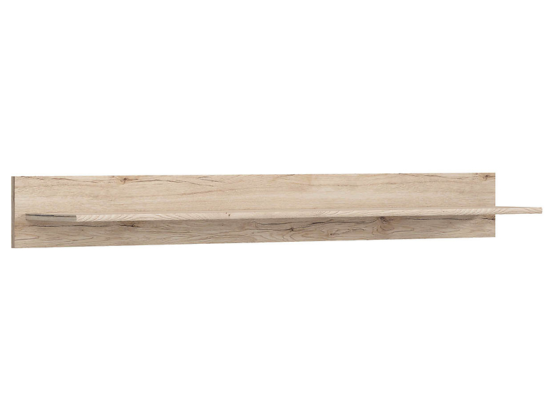 Półka ścienna Romance 143 cm dąb san remo jasny