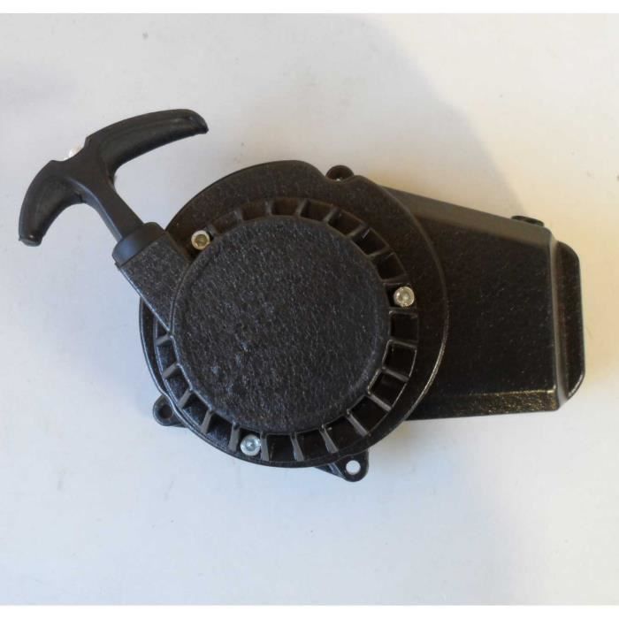 Black aluminum M5 pocket bike starter