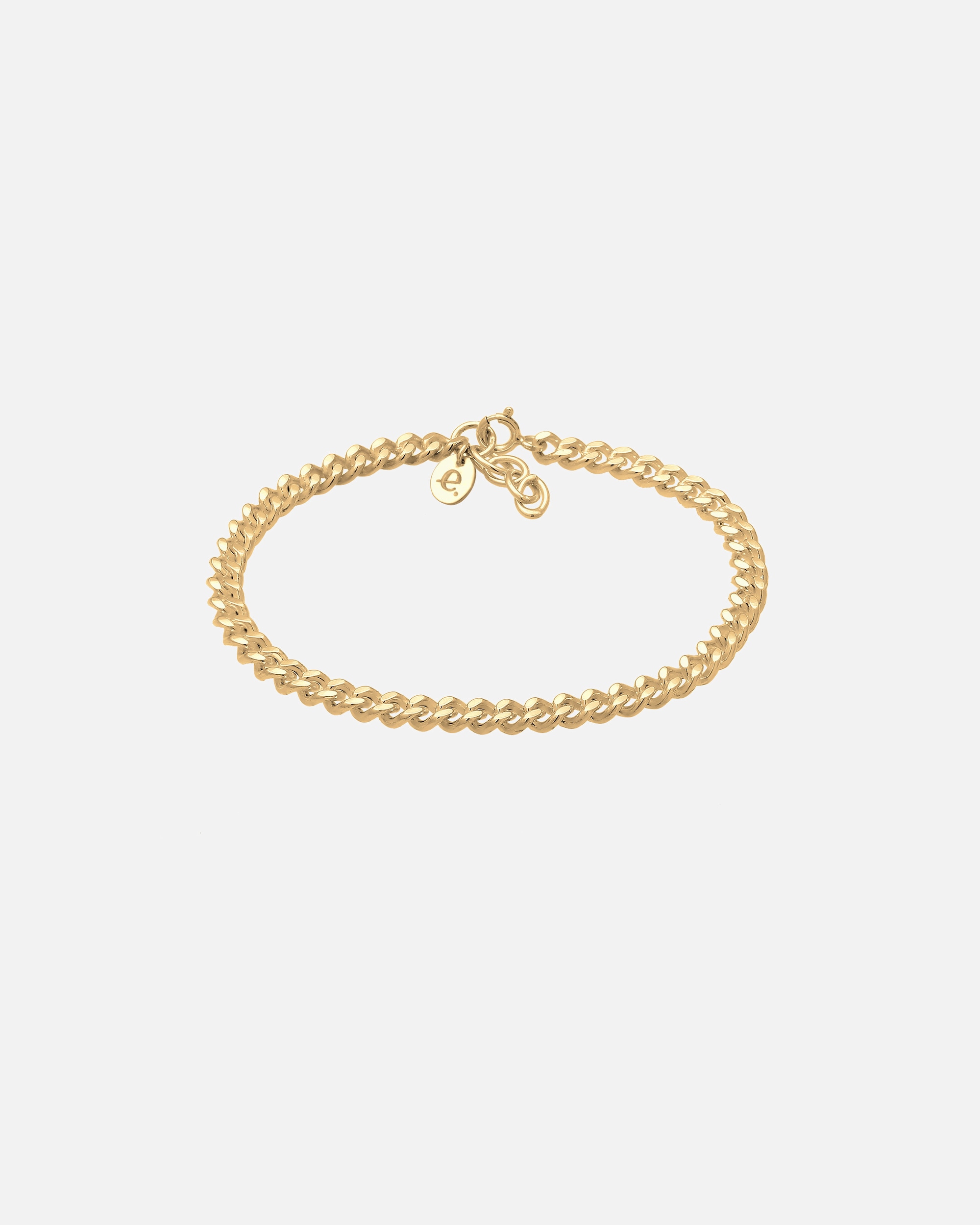 Elli PREMIUM Solide Base Bracelet Femme - (925/1000) Argent
