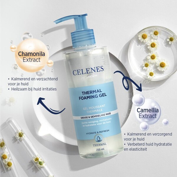 Celenes By Sweden termalni pjenasti gel<br>250 ml, za suhu i osjetljivu kožu