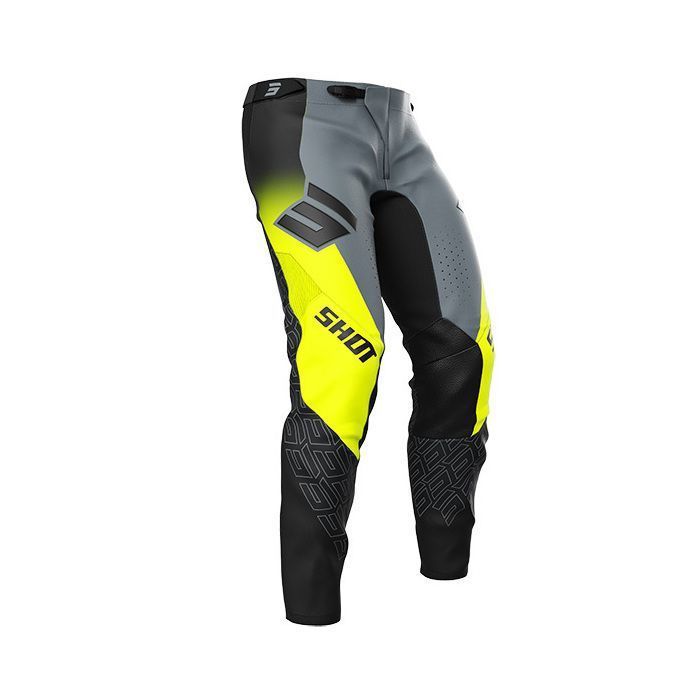 SHOT RACE GEAR Pantaloni da motocross Aerolite Ultra Neon Yellow