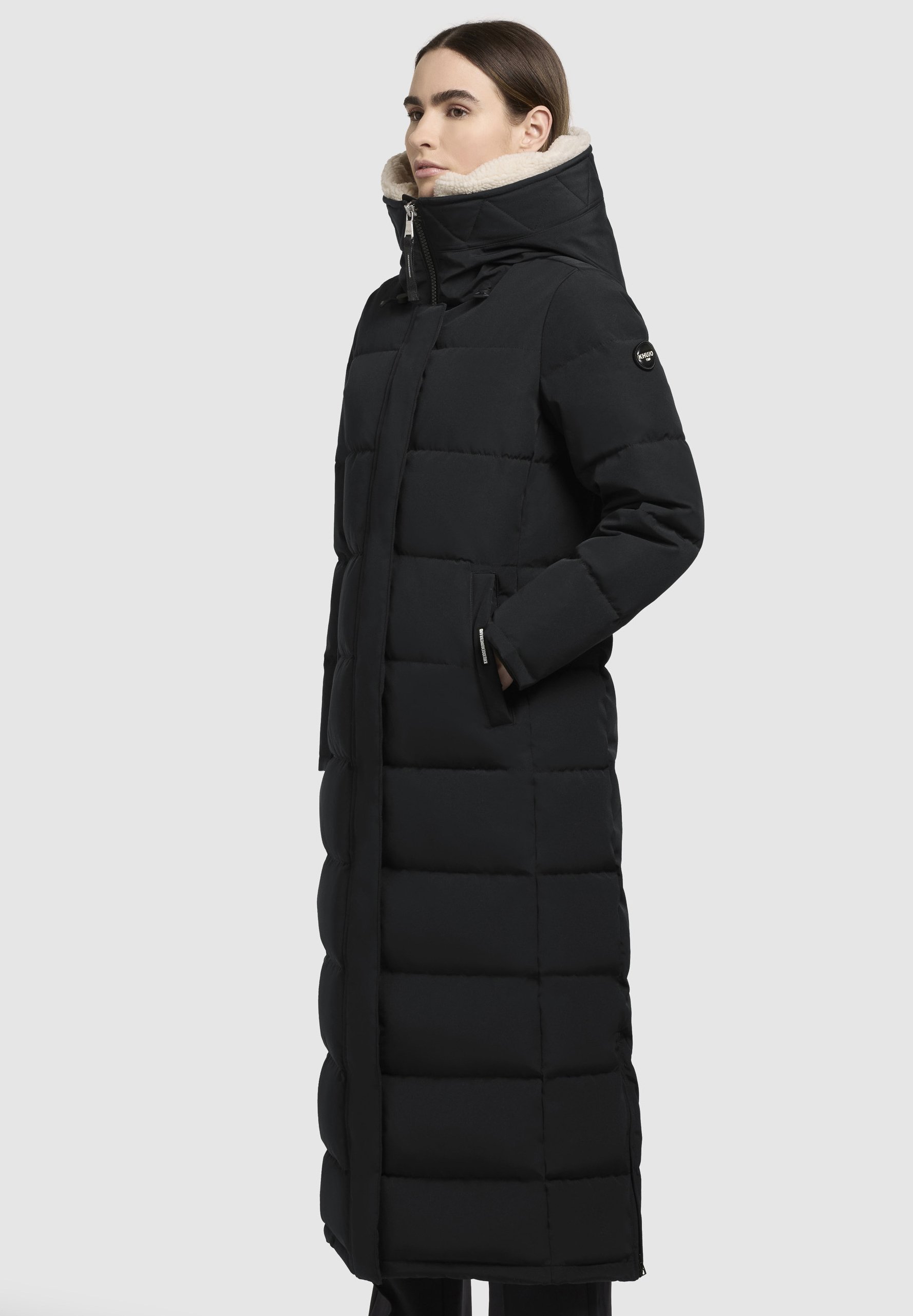 khujo CLARESSE TEDDY - Winterjas - schwarz