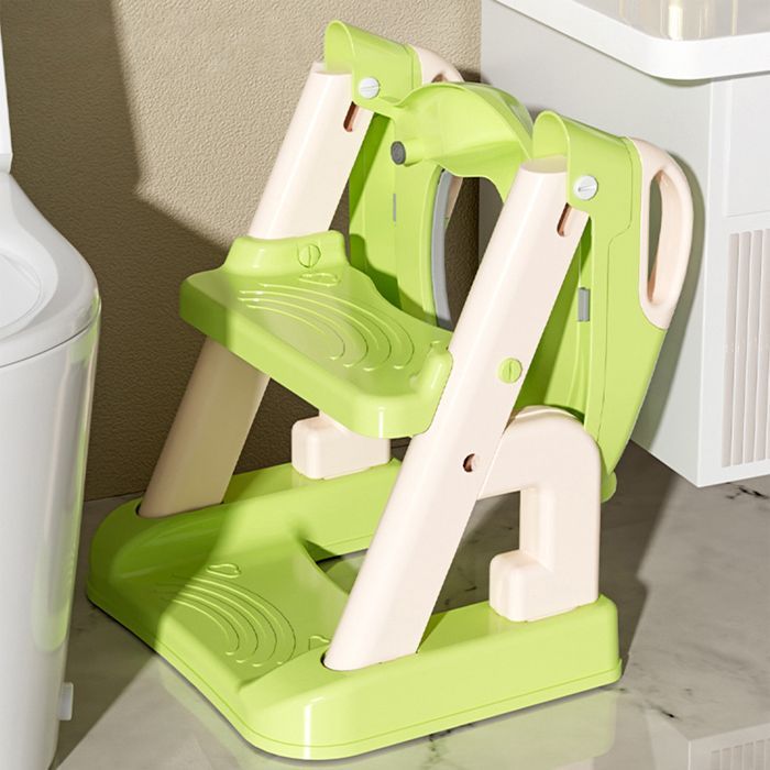 Réducteur de WC Enfant Bébé Siège Toilette Echelle Formation Pliable Siège toilette bébé à pliable compact matériau résistant