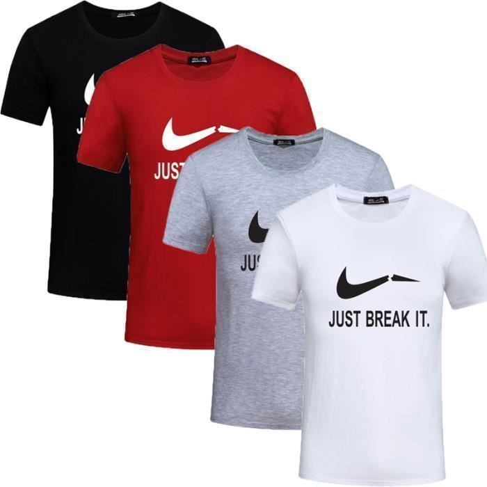 Pack of 4 Men's Cotton Crew Neck T-Shirts LEOCLOTHO - Men's Printed Short Sleeve T-Shirt