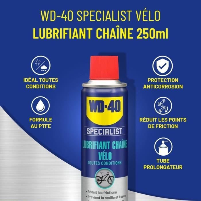 WD-40 - All-conditions chain lubricant - 250ml spray