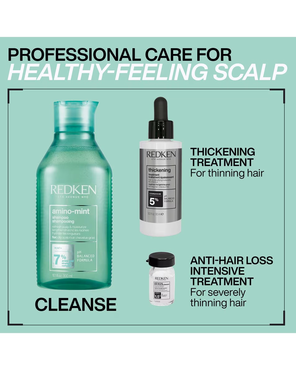 Șampon REDKEN Amino Mint - împrospătează și hidratează