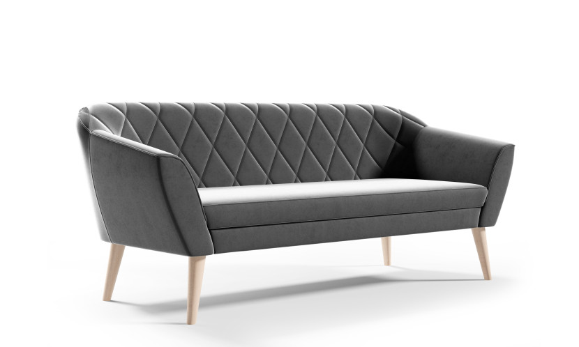 Sofa Skandynawska 3 osobowa GLORIA styl skand riviera 91