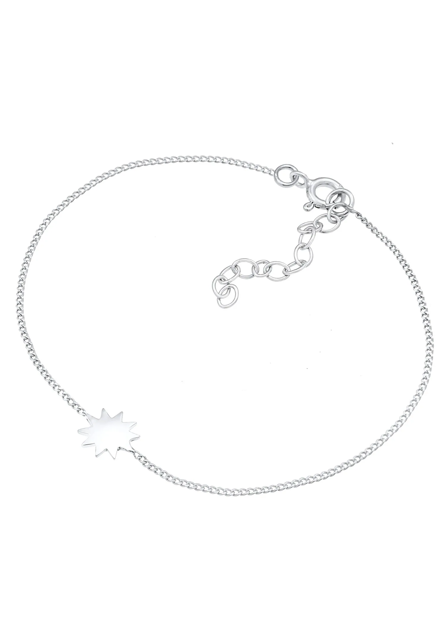 Elli Soleil Été Filigrane Basic Trend Bracelet Femme - (925/1000) Argent