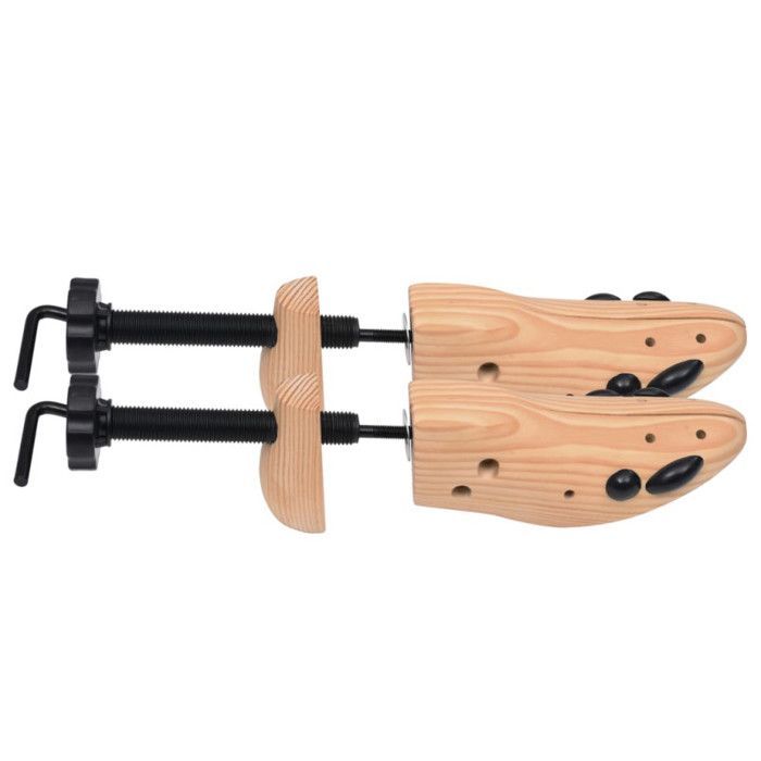 vidaXL Embauchoirs Pointure 36-40 Bois de pin massif