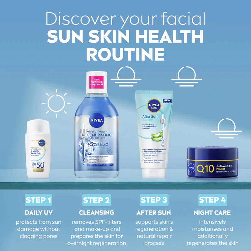 NIVEA SUN After Sun regenererend serum na het zonnebaden