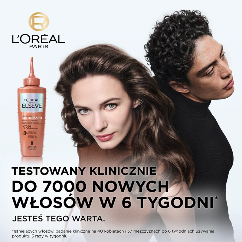 L'Oréal Paris Elseve Growth Booster stiprinošs un atjaunojošs matu izkrišanas serums