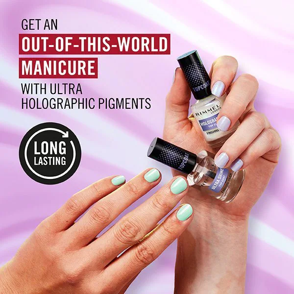 Rimmel Nail Effects -päällyslakka holografinen päällyslakka 12 ml