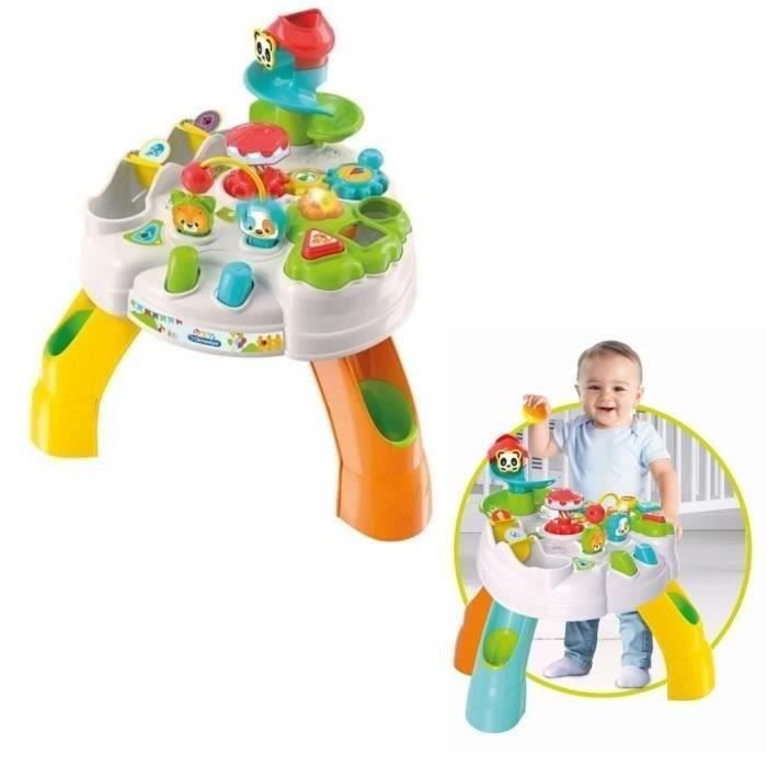 Mesa de actividades encantada CLEMENTONI - Juguete interactivo de aprendizaje temprano para bebés