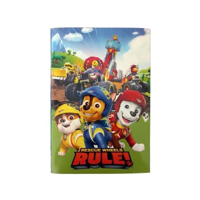 petit cahier Pat Patrouille