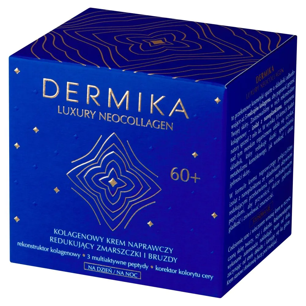 Dermika Luxury Neocollagen Kolagenowy krem naprawczy 60+ na dzień i na noc