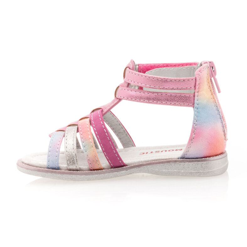 Sandale / Pantofi cu vârful deschis pentru fete, multicolore
