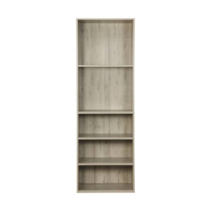 Armadio con 5 ripiani. Colore naturale. Pannelli laminati.