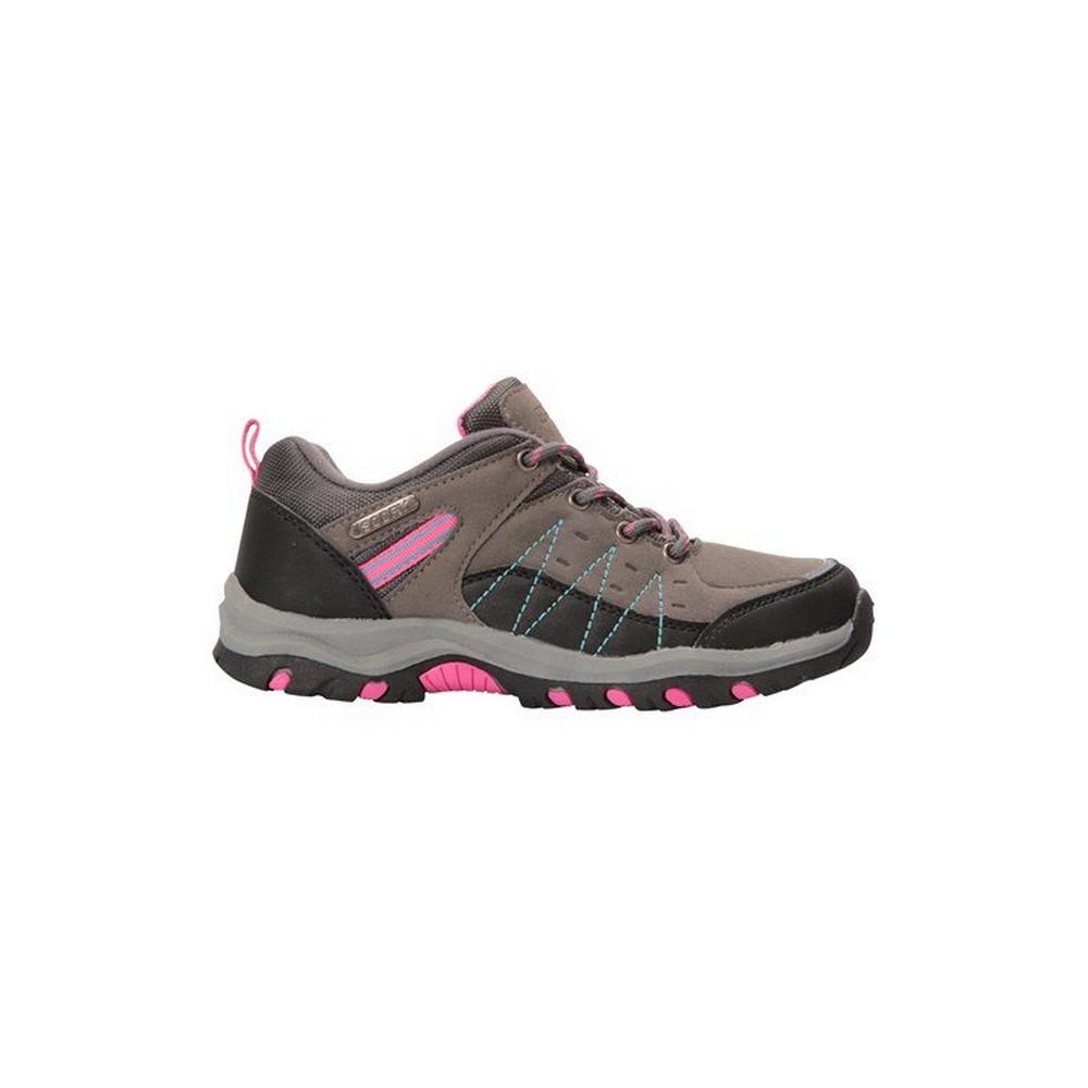 Zapatillas De Senderismo De Ante Impermeables Mountain Warehouse Stampede