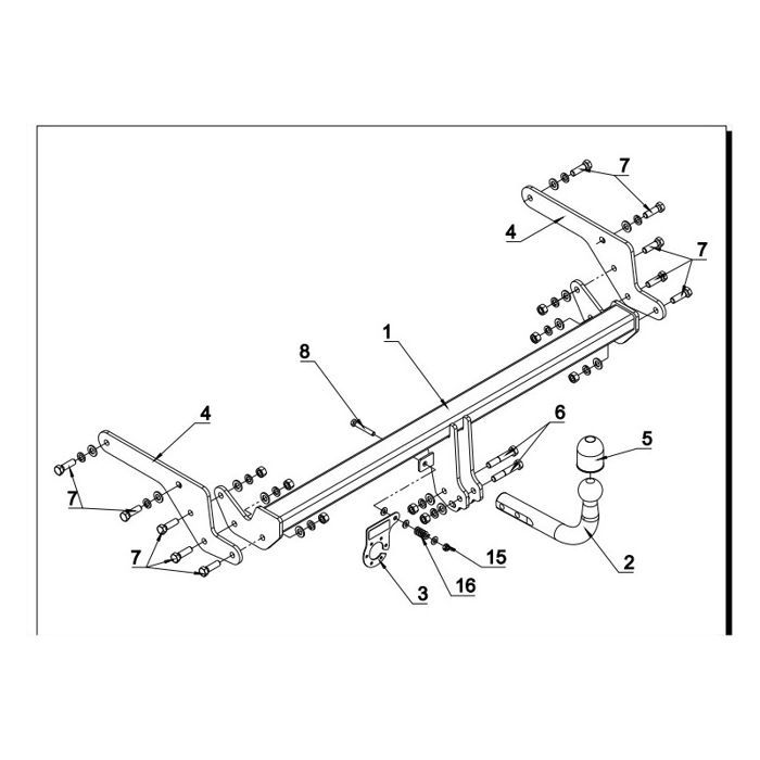 Renault Symbioz (05/24-) Engate De Reboque Pescoço De Cisne - Auto-Hak