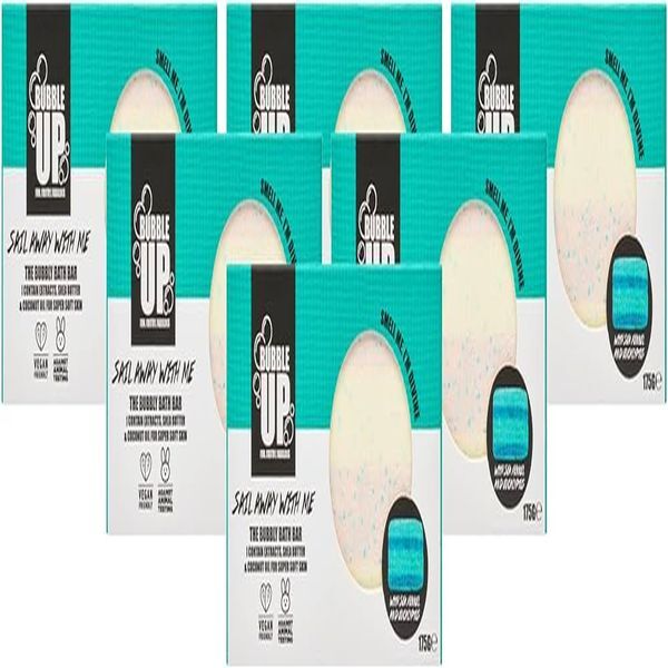 Bubble Up Sapun de baie cu fenicul de mare și eucalipt x 6