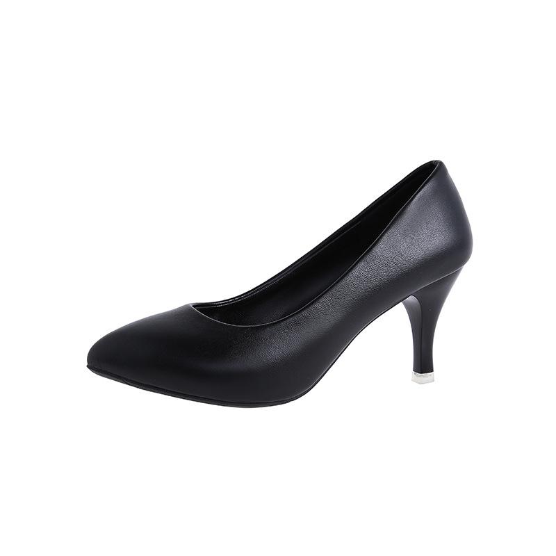 Décolleté da donna nude con scollo basso, scarpe da donna alla moda per ufficio, lavoro, matrimonio, festa, scarpe con tacco basso da donna, autunno