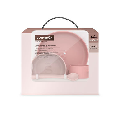 Suavinex Color Essence -pehmeät astiastosetti 1 kpl 1 kpl