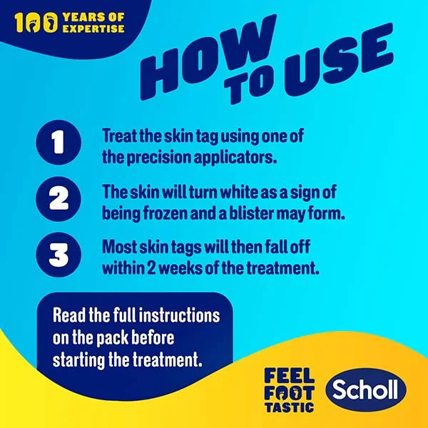 Scholl Freeze Away Hautanhängselentferner