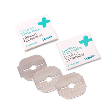 Ostrze Wells Callus Cutter do pedicure (9 szt.)