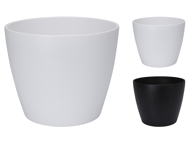 Doniczka ceramiczna 15 cm mix kolorów