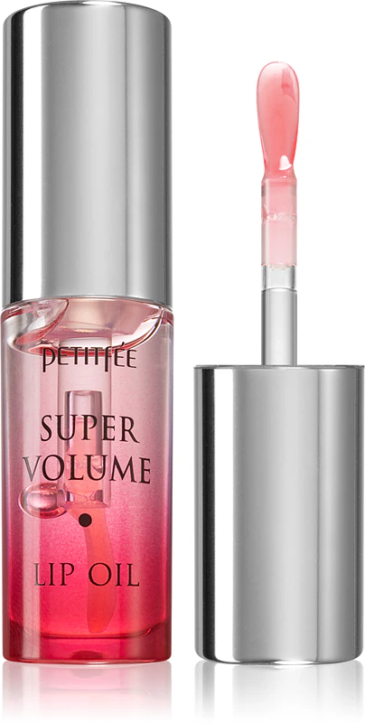 Petitfée Super Volume Oil é um óleo hidratante que aumenta visualmente o volume dos lábios.