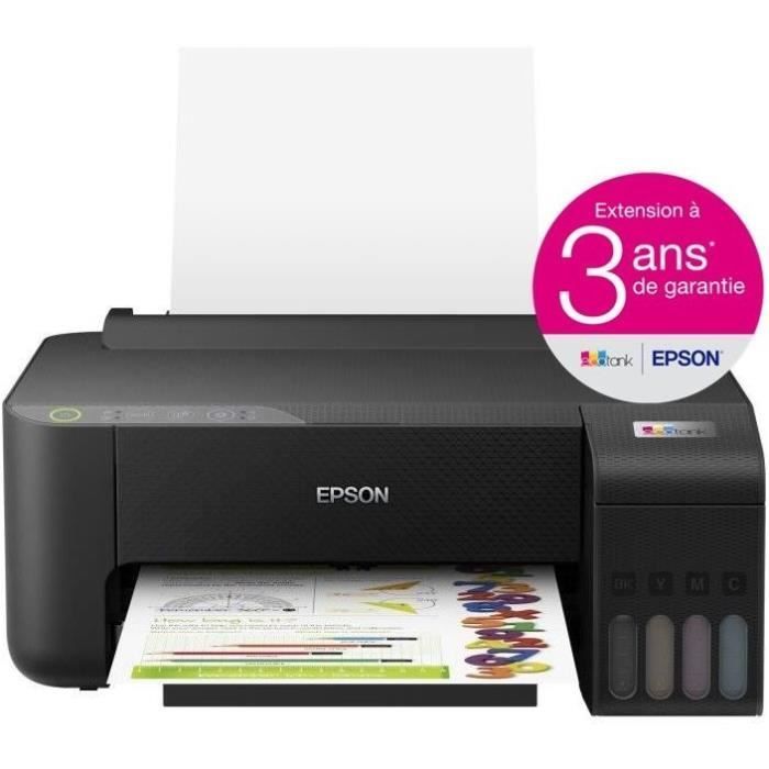 Impresora monofunción - EPSON - EcoTank ET-1810 - Inyección de tinta - A4 - Color - Wi-Fi - C11CJ71401