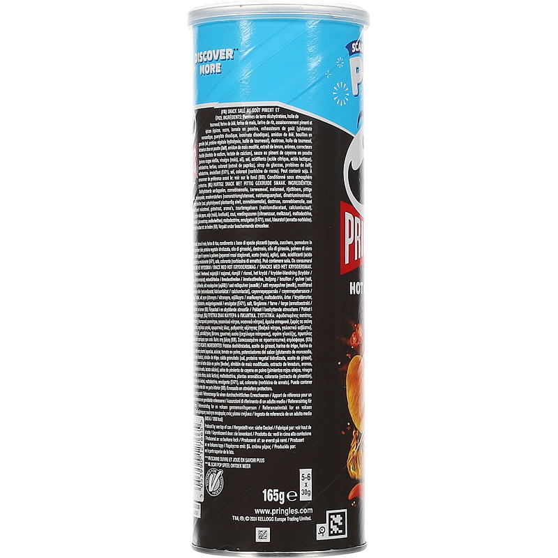 Pringles Pringles 165 g Tulinen ja Mausteinen