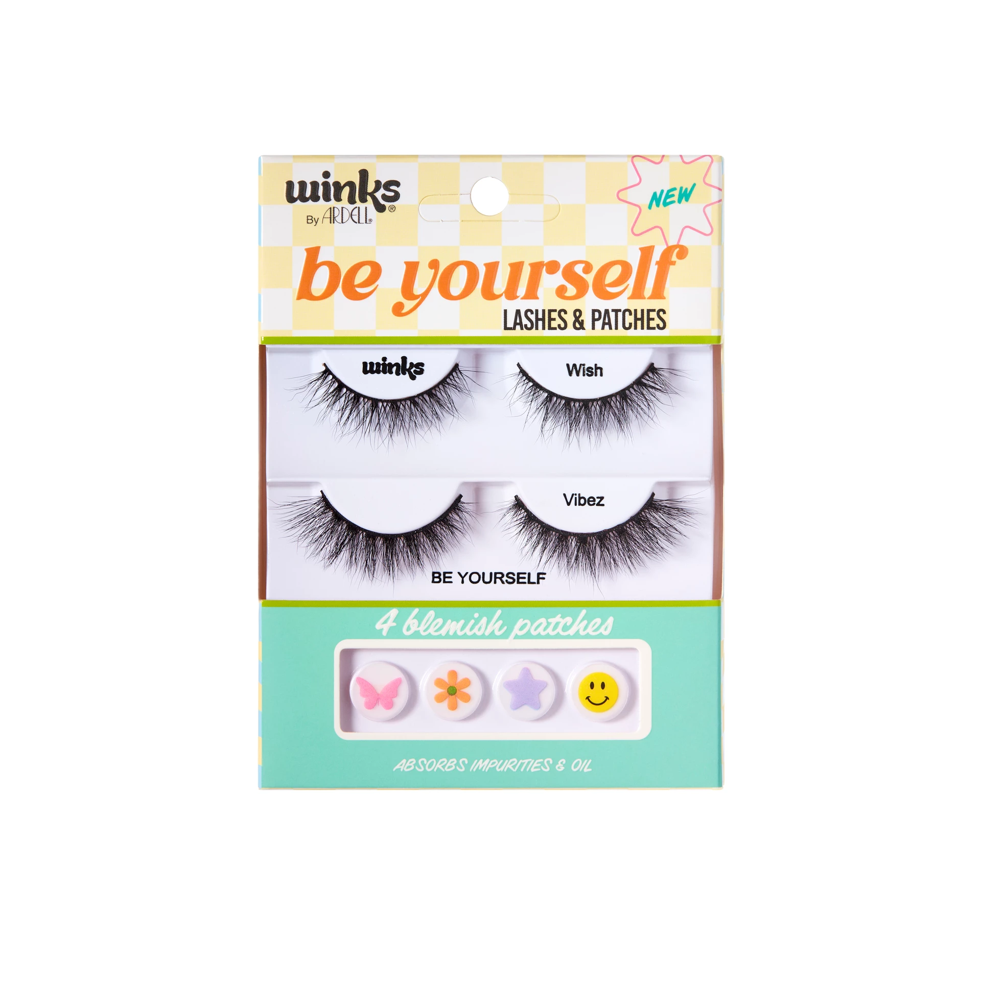 Winks Be Yourself Wish + Vibez Lashes & Patches - Ardell
