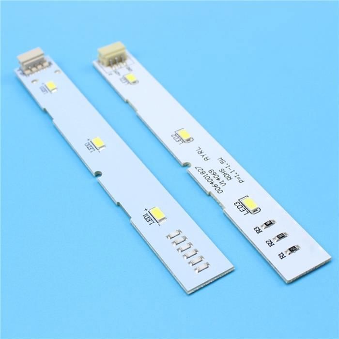 Barras de luz LED para geladeira Haier BCD-575WDBI (pacote com 2) - Brancas