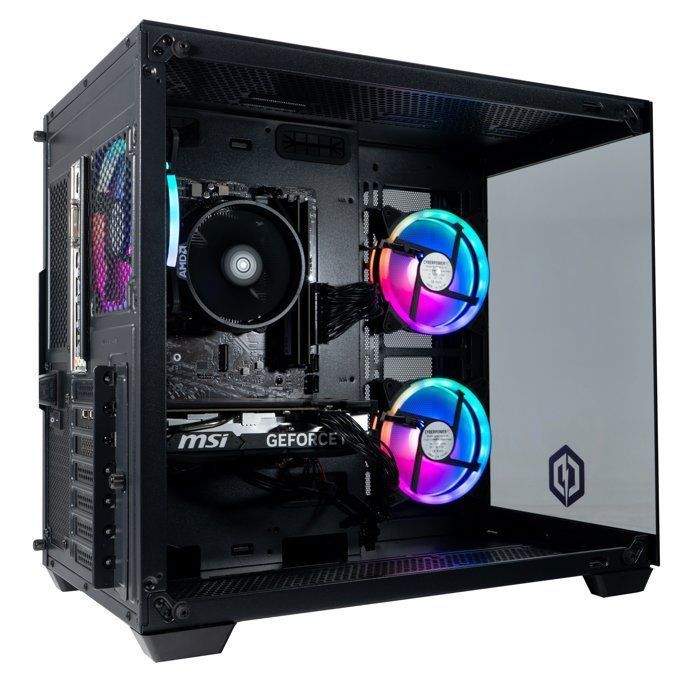 CyberPowerPC PC Gamer - AMD Ryzen 7 5700X - NVIDIA RTX 5060 - 1 To SSD - 16 Go RAM - Windows 11
