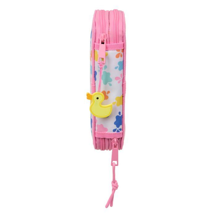 Children's school pencil case - Safta - 29 tools included - 12.5x4x19.5 cm - Multicoloured - Polyester - Zipper closure