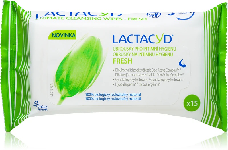 „Lactacyd Fresh“ intymios higienos servetėlės
