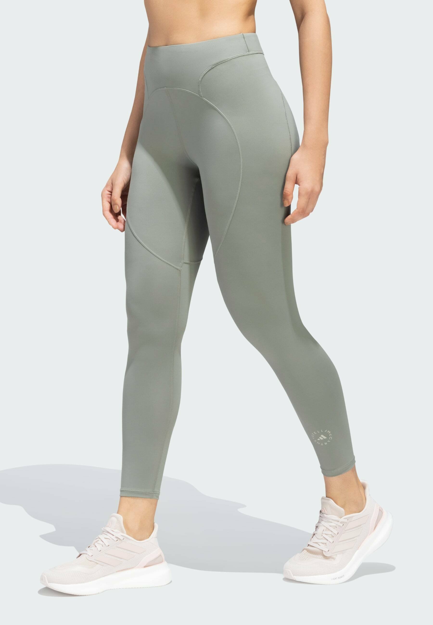 „Adidas by Stella McCartney“ tamprės – akmens žalios spalvos
