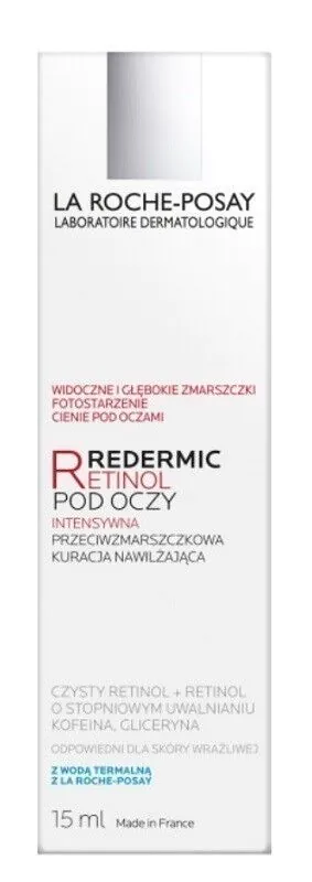 La Roche-Posay Redermic Retinol Intensywna kuracja pod oczy