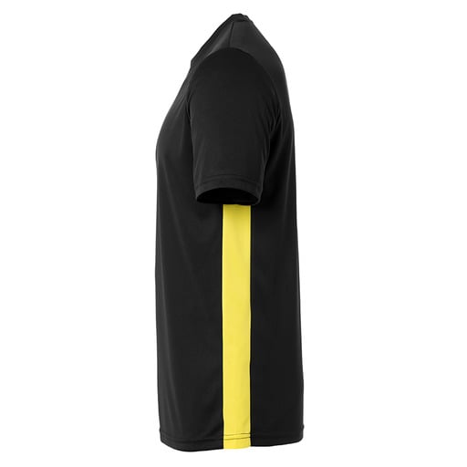 Essential Camiseta Mc Negro/lima Amarillo Uhlsport