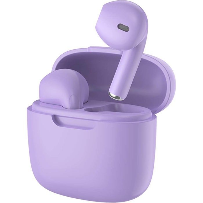 COLORBUDS - Fones de ouvido sem fio verdadeiros na cor roxa