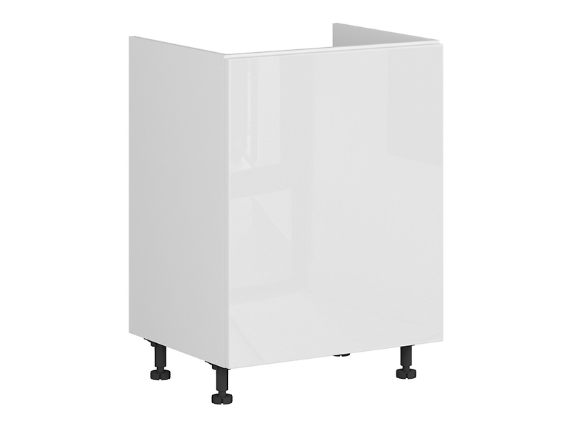 Szafka kuchenna pod zlewozmywak Top Line 60 cm lewa biały połysk