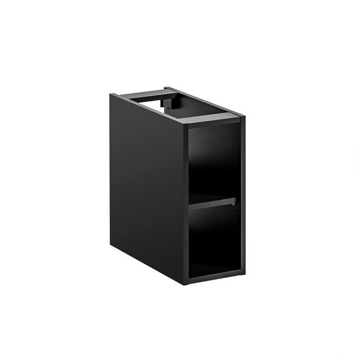 Mobile bagno con lavabo - OTITEC - BLU INTENSO - 140 cm - Doppio lavabo - Specchi a LED