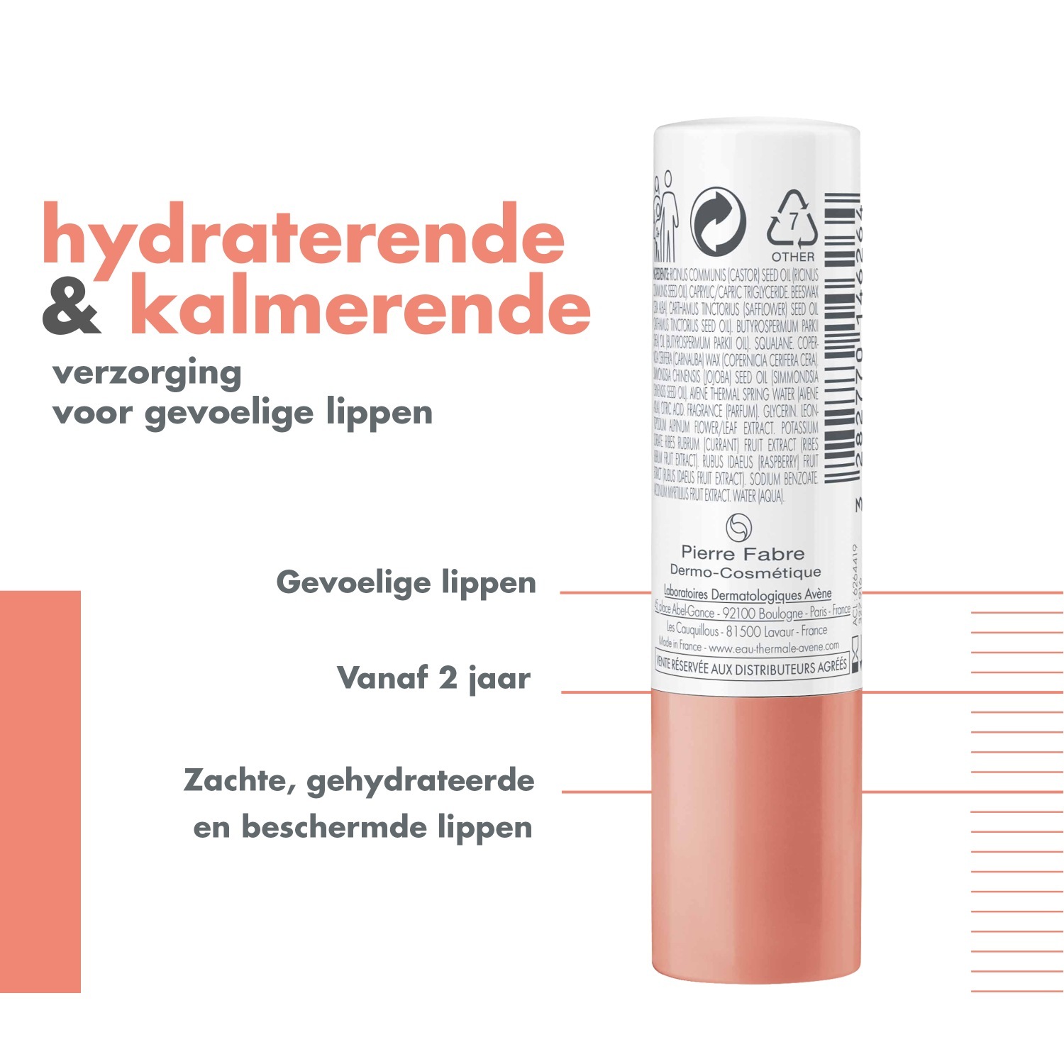 „Avène Cold“ kreminis lūpų balzamas – 4 g