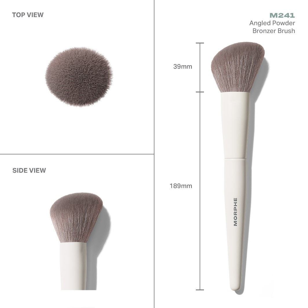 Morphe kist za puder M241, kosi kist za bronzer – 1 komad