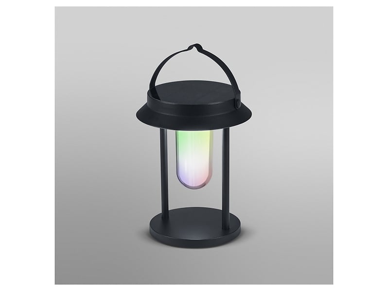 Lampa solarna Smart BT LED czarna