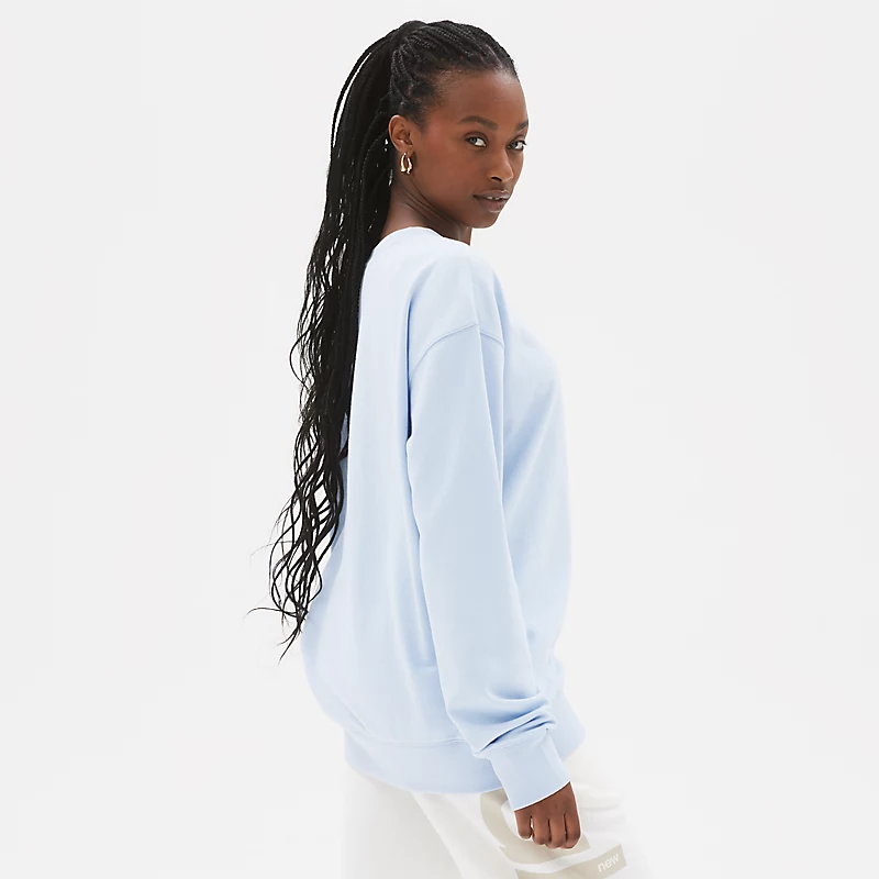 Hanorac unisex cu guler rotund din țesătură French Terry Uni-essentials - STARLIGHT