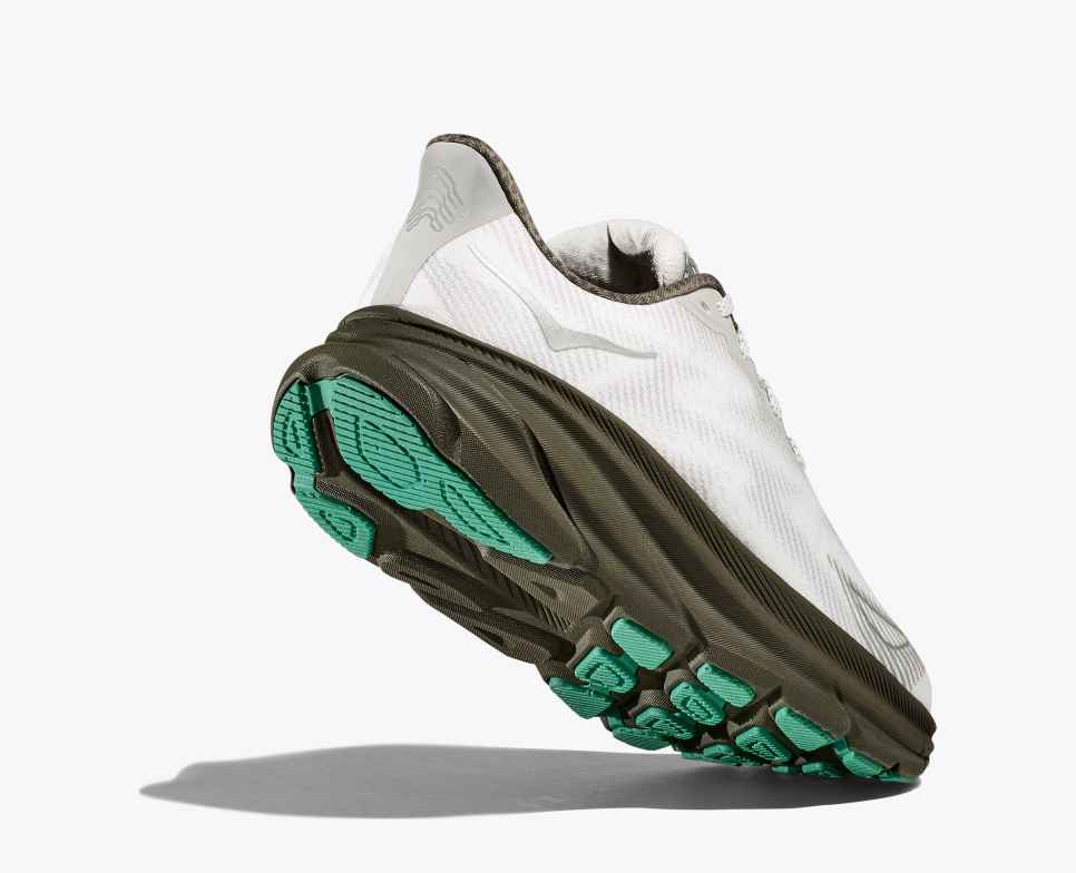 HOKA Stealth/Tech Clifton 9 GORE-TEX Harbor Mist / Barley